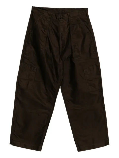 Comme des Garçons Homme pantalones ajustados con bolsillo de parche