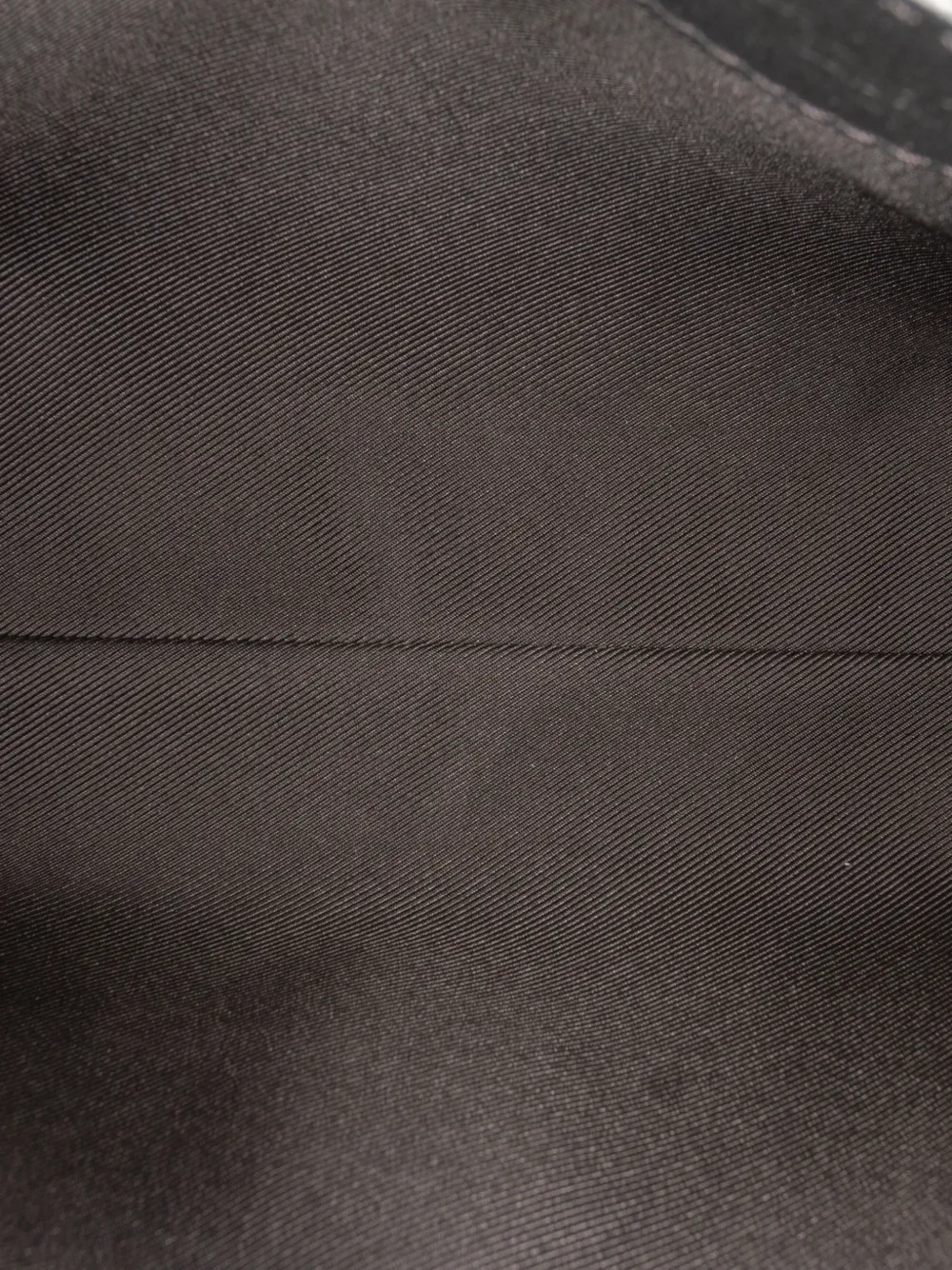 Pre-owned Louis Vuitton 2016 Leather Lockme Ii Bb Satchel In Black