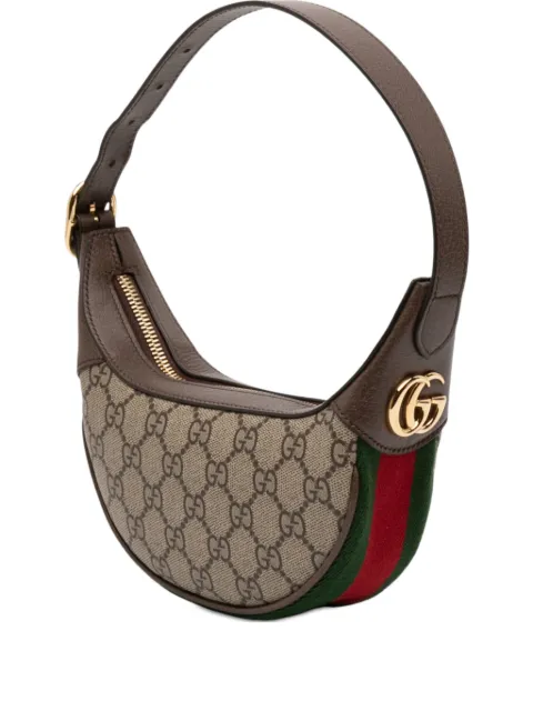 Gucci Pre-Owned 2016-2025 Mini GG Supreme Web Ophidia shoulder bag