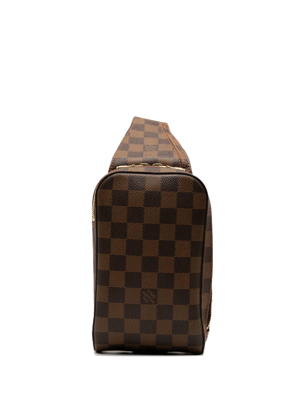 Louis Vuitton Pre-Owned 2005 Damier Ebene Geronimos crossbody bag - Marrone