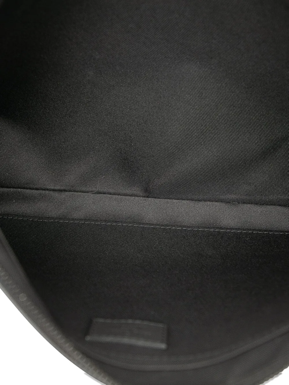 Pre-owned Louis Vuitton 2019 Monogram Shadow Discovery Pochette Clutch Bag In Black