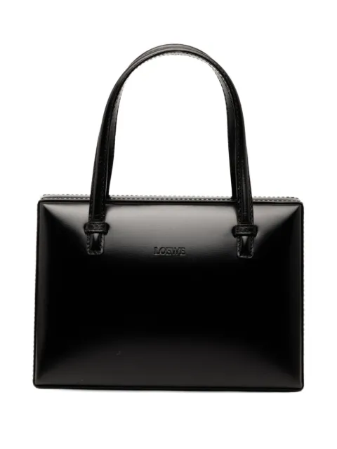 Loewe Pre-Owned 2010-2025 Leather Postal handbag