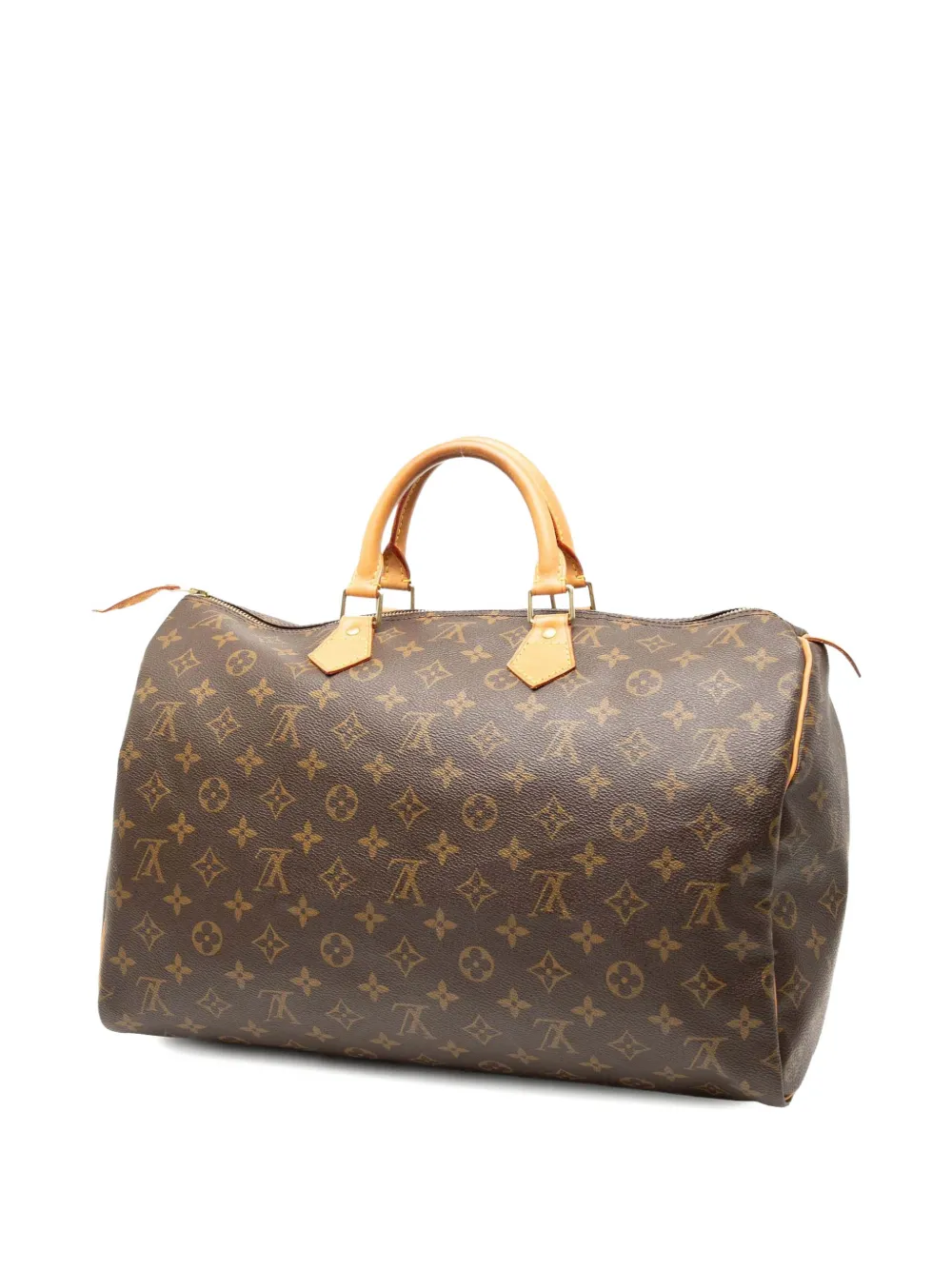 Louis Vuitton Pre-Owned 2002 Monogram Speedy 40 boston bag - Marrone