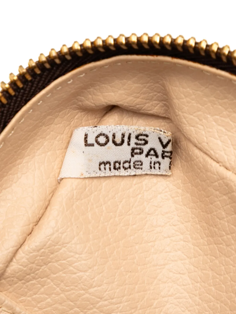 Pre-owned Louis Vuitton 1991 Monogram Trousse Toilette 23 Clutch Bag In Brown