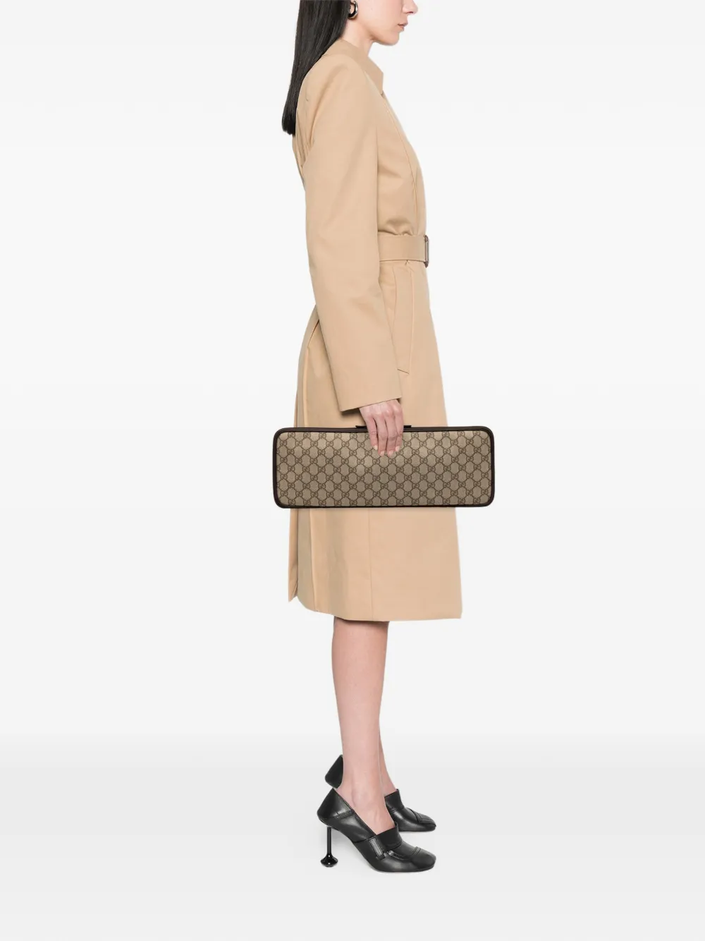 Gucci Pre-Owned Clutch in tessuto in tessuto GG Supreme 2000-2015 | Pre-owned | Image 2