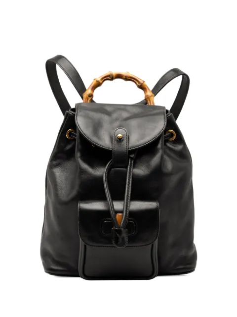 Gucci Pre-Owned sac à dos à lien de resserrage 20e siècle