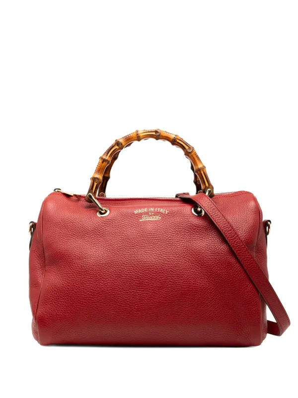 Gucci Pre-Owned 2000-2015 ミディアム カーフスキン バンブー