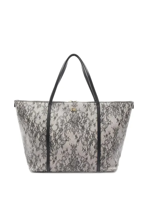 Dolce & Gabbana Pre-Owned 2000s lace pattern tote bag