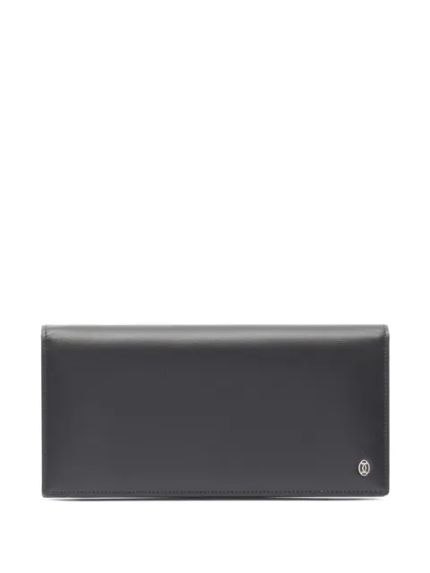 Cartier 2010s pasha bi-fold leather long wallet