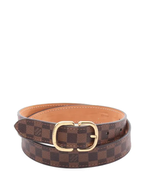 Louis Vuitton Pre-Owned ceinture à boucle damier (2019)