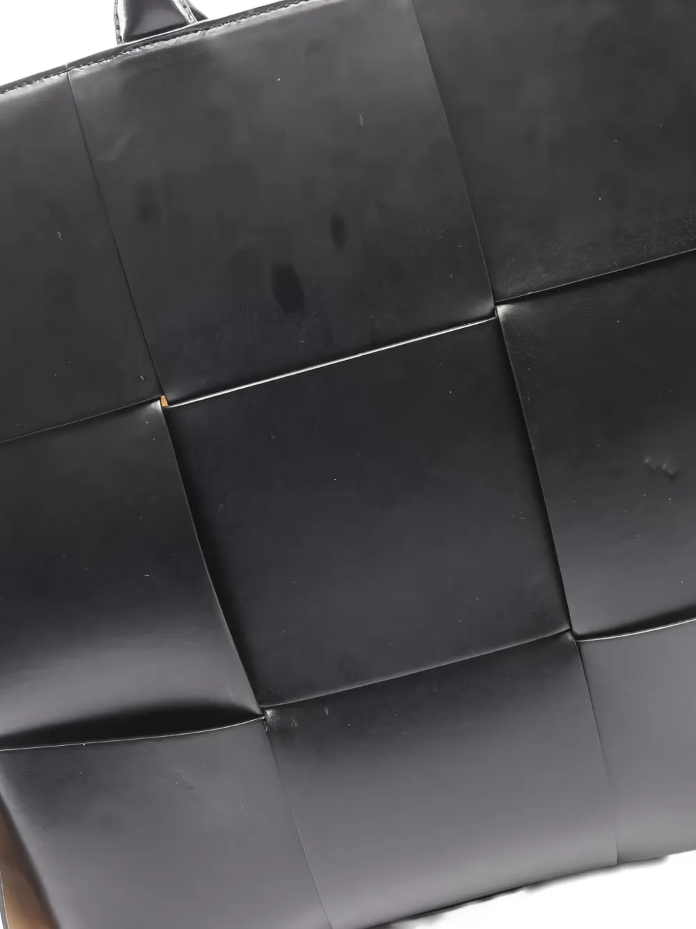 BOTTEGA VENETA Pre-owned 2010s The Arco Large Intrecciato Leather Tote Bag In Black