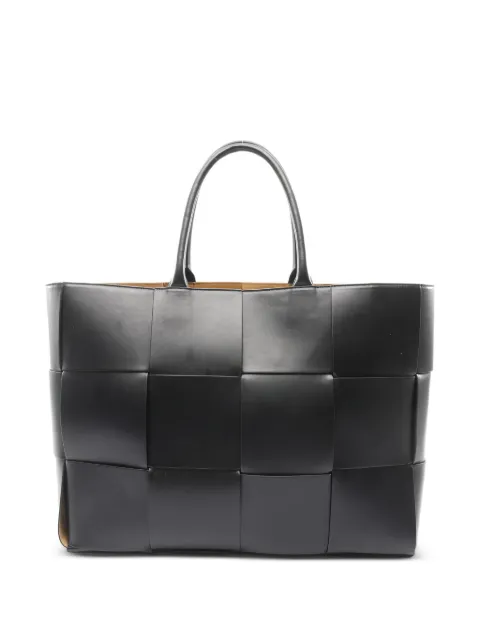 Bottega Veneta Pre-Owned 2010s The Arco Large intrecciato leather tote bag