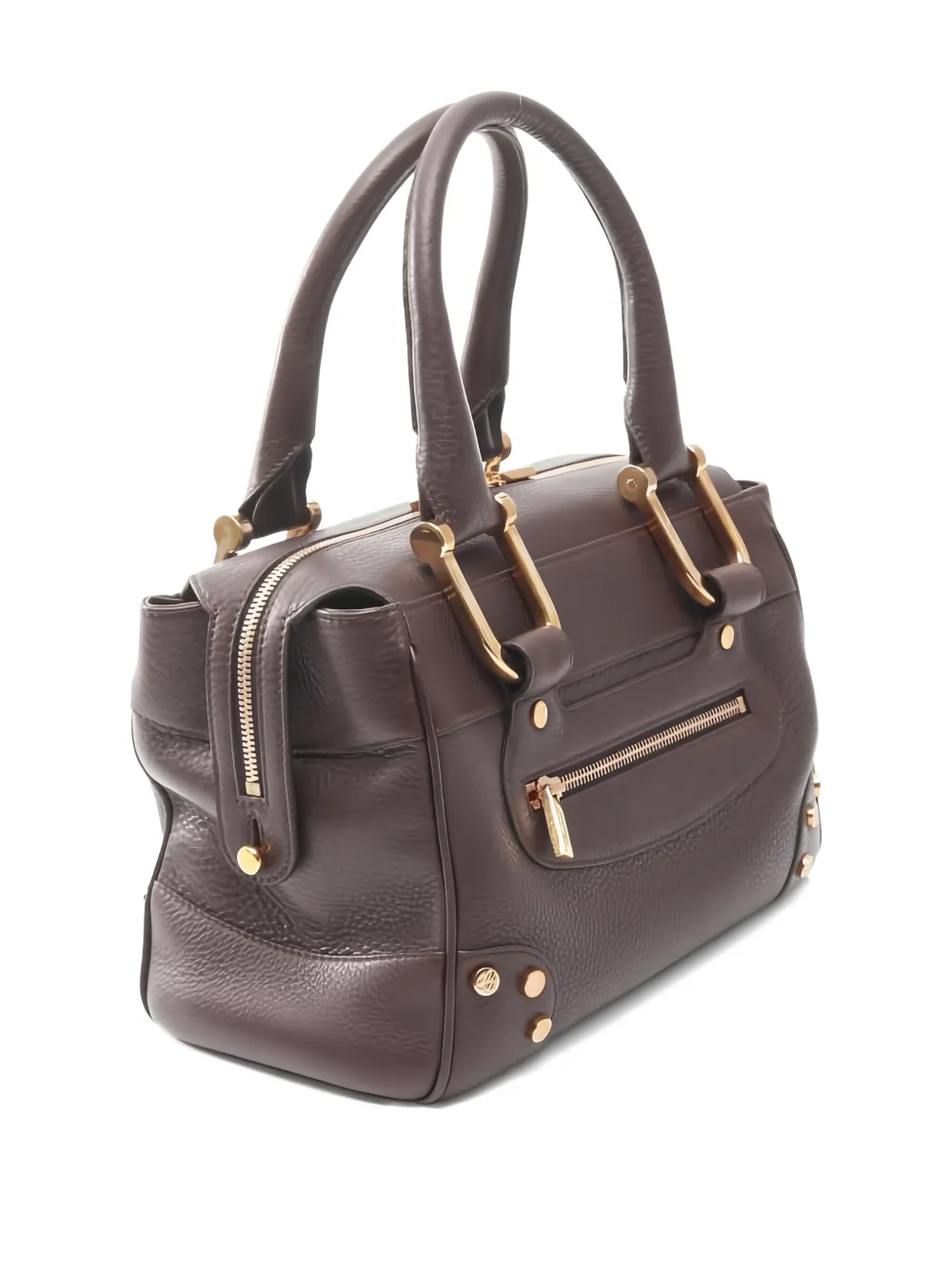 Chopard Pre-Owned 2000s leather heart lock tote bag | Image 2
