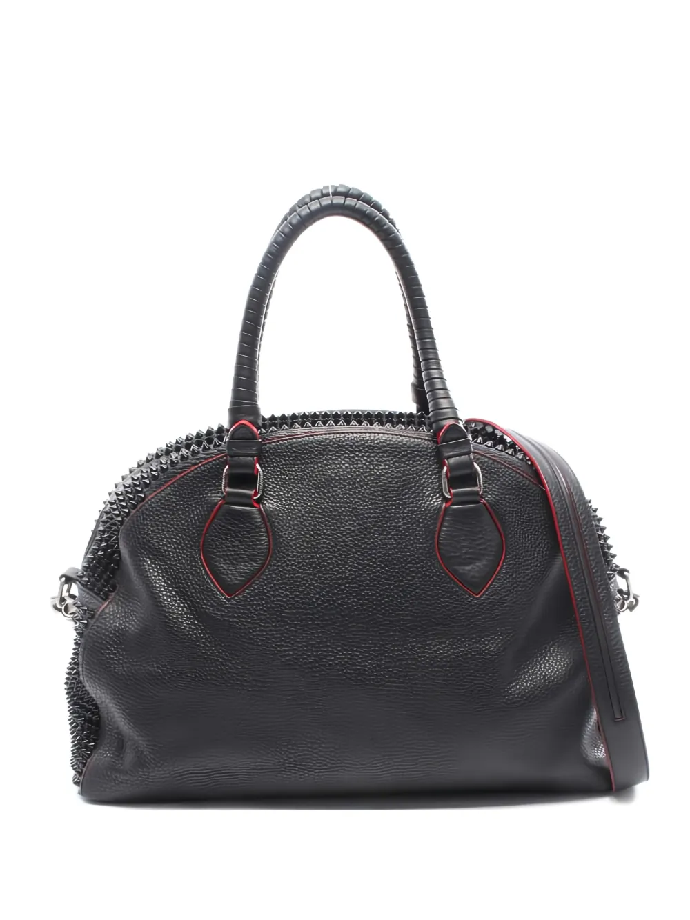 Christian Louboutin Pre-Owned 10s Panettone studded tote bag | Black | Image 1