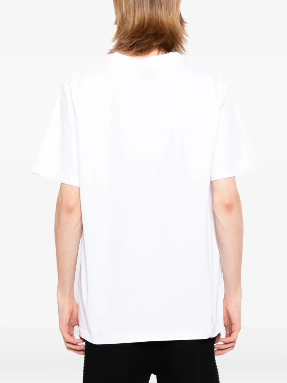 Casablanca T-shirt met grafische print Wit