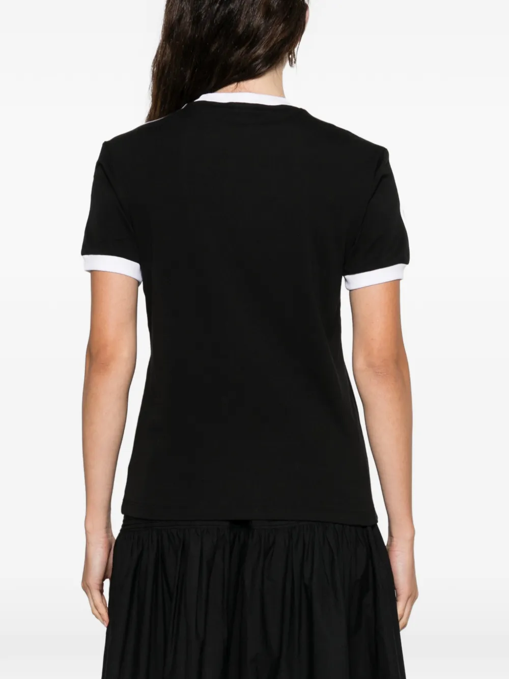 adidas T-shirt met patch Zwart