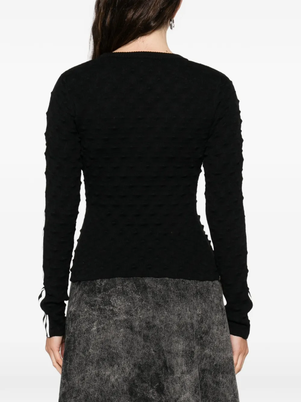 adidas Trui met hoge hals Zwart