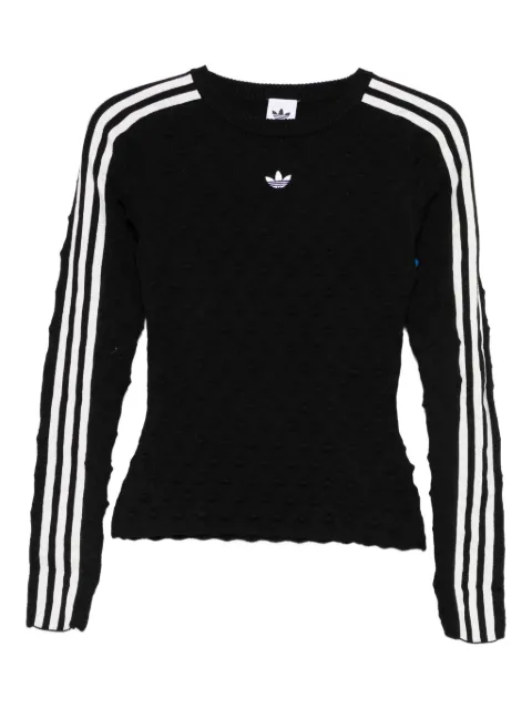 adidas pull à encolure ronde