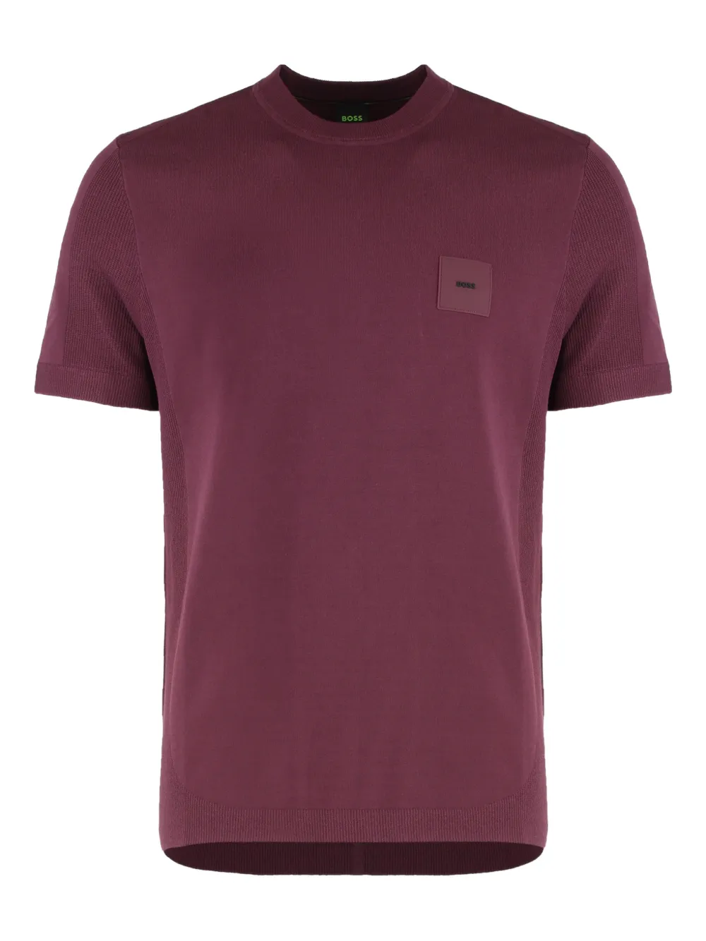 BOSS crew-neck T-shirt | Purple | Image 1