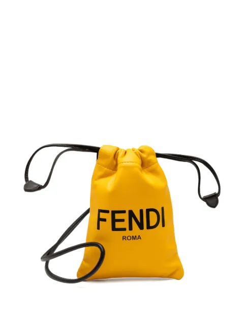 Fendi Pre-Owned 2000-2010 Mini Nappa Drawstring pouch