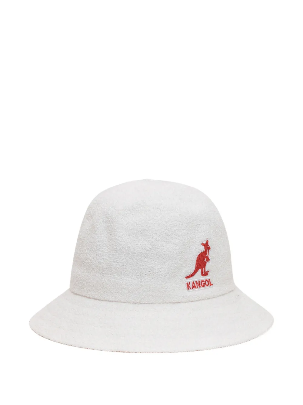 Kangol Big Logo vissershoed Wit