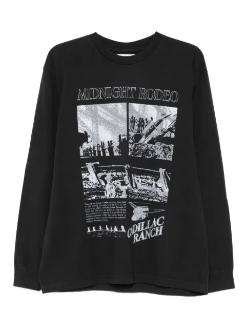 MIDNIGHT RODEO  graphic long-sleeve T-shirt