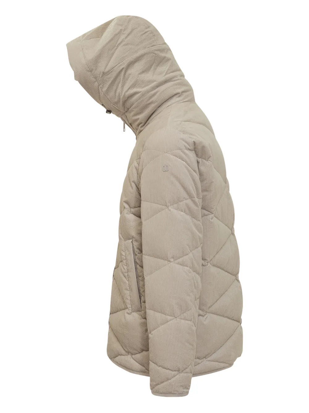 Geometric-Quilted Jacket