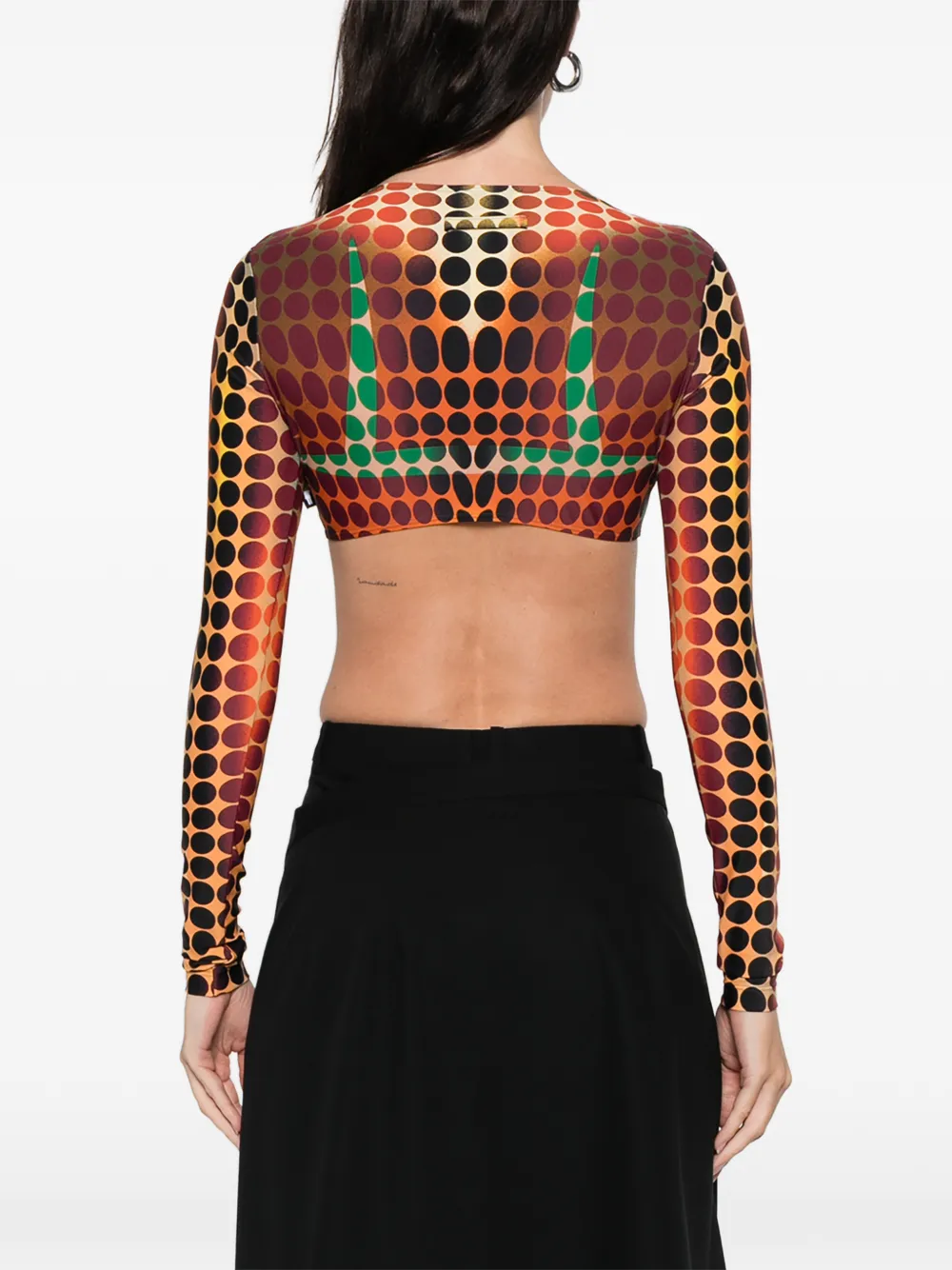 Jean Paul Gaultier Polka Dot Top | Orange | FARFETCH