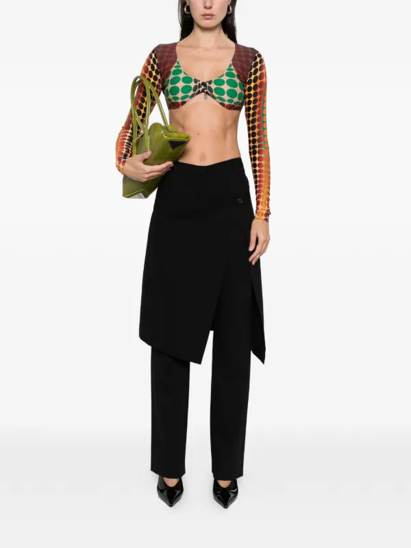 Jean Paul Gaultier Polka Dot Top | Orange | FARFETCH