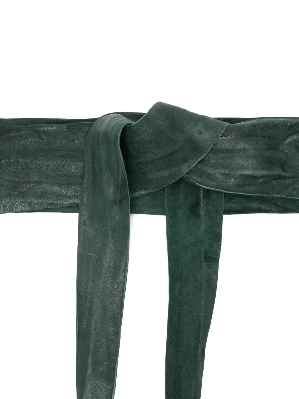 Tie Sheepskin Belt