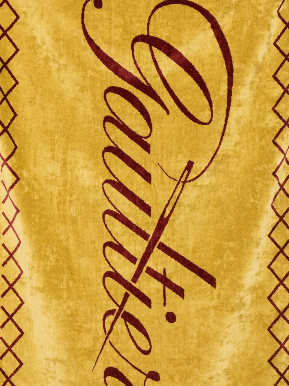 Jean Paul Gaultier Jacquard border towel beach | Beach Accessories | Image 2