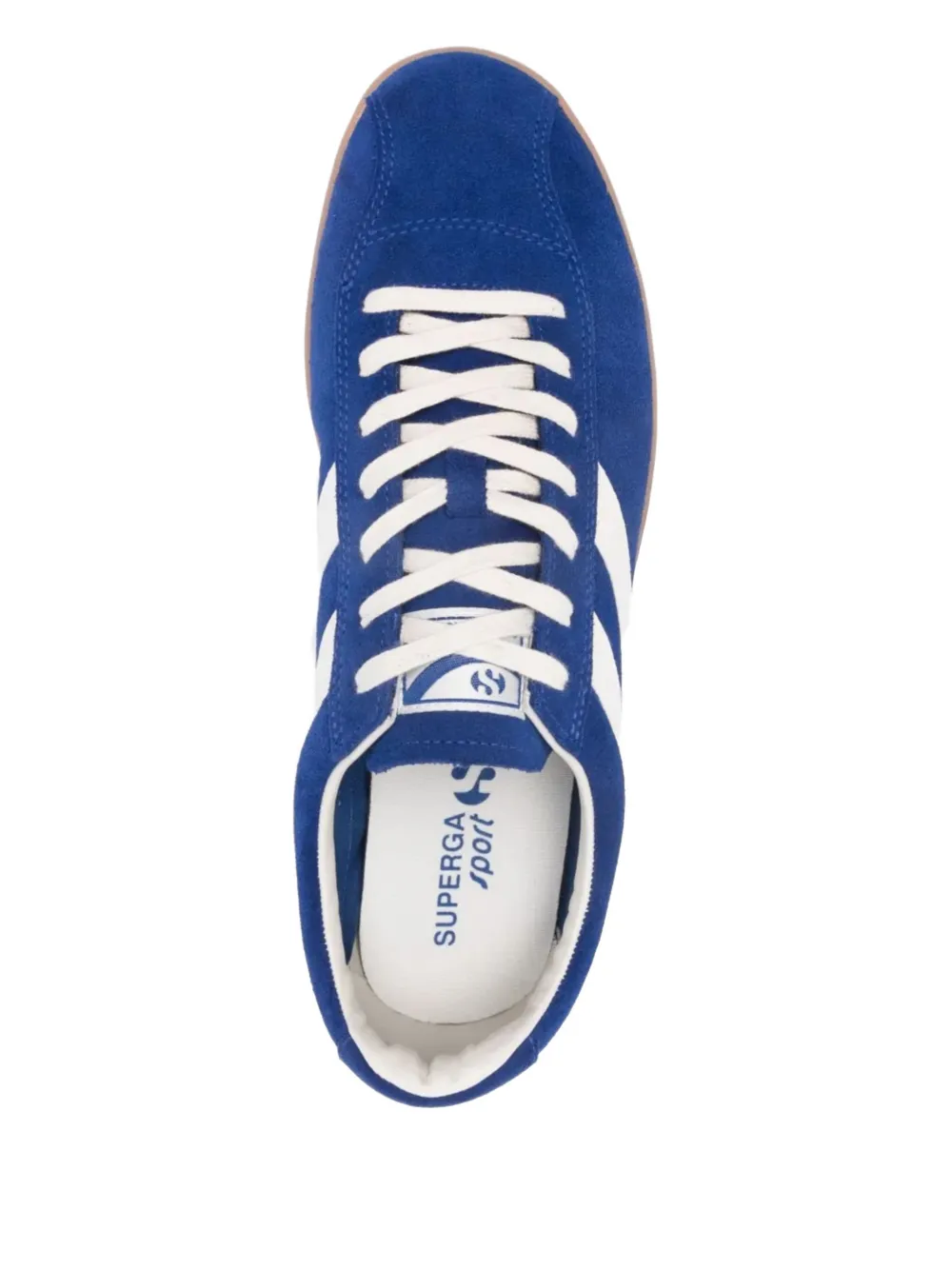 Superga 1960 capri sport stripe sneakers Blauw