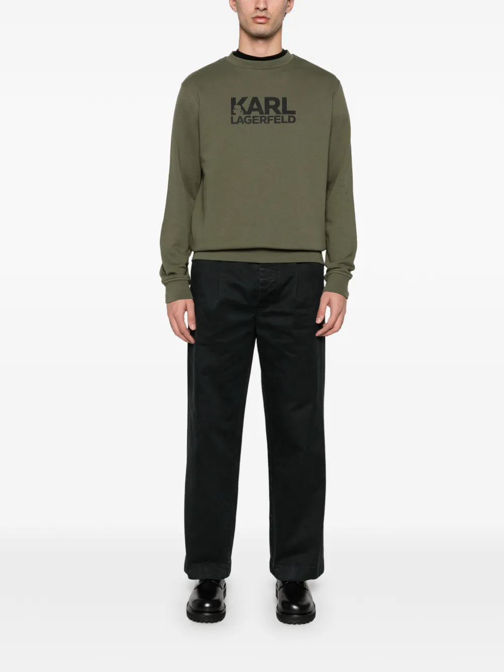 Karl Lagerfeld logo-print sweatshirt | Sweatshirts | Image 2
