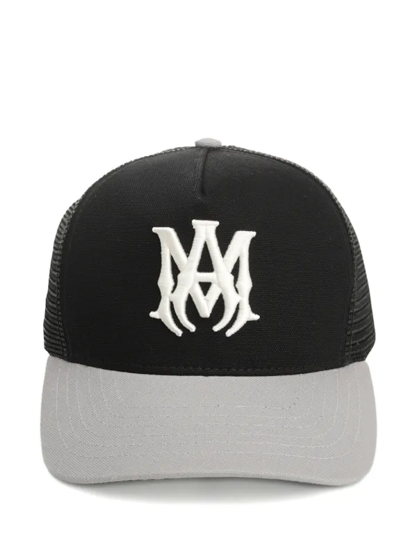 AMIRI MA Trucker キャップ | ブラック | FARFETCH JP