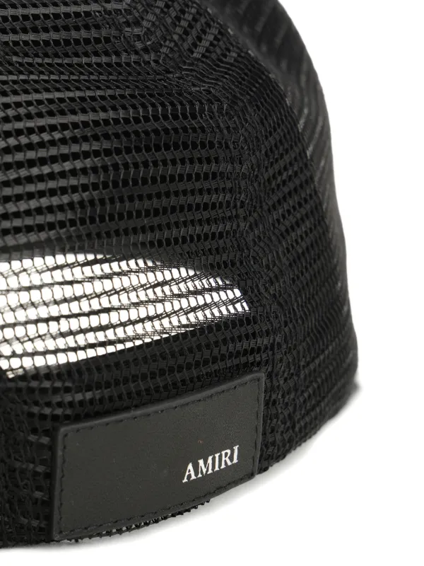 AMIRI MA Trucker キャップ | ブラック | FARFETCH JP