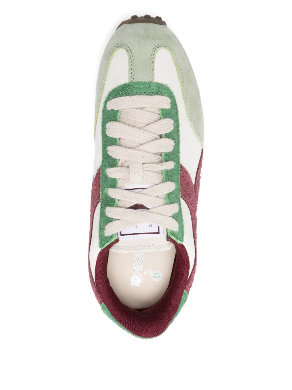Diadora Rally suède sneakers met vlakken Groen