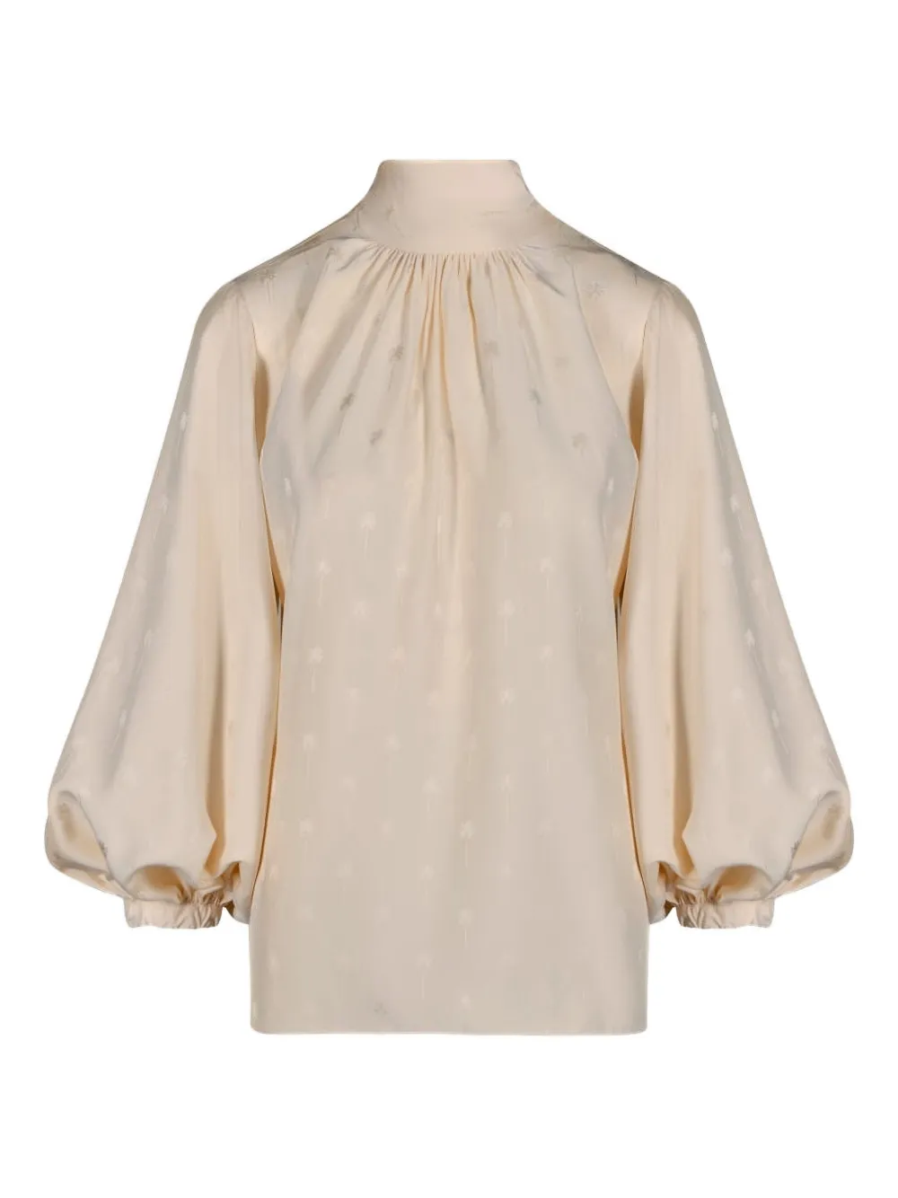 Johanna Ortiz Flying Sky tie-neck top - Toni neutri