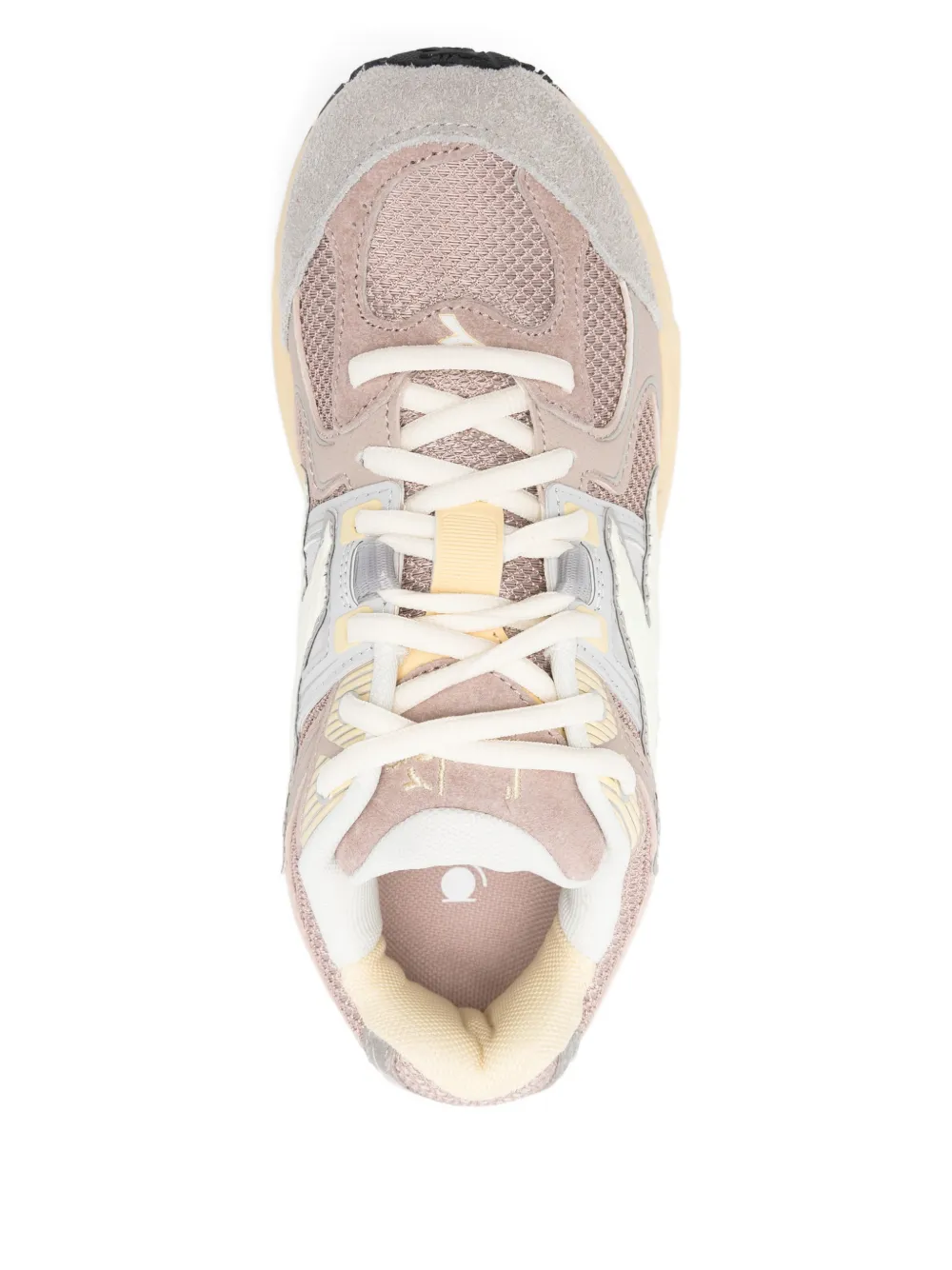 Diadora Mythos Star suède sneakers met vlakken Blauw