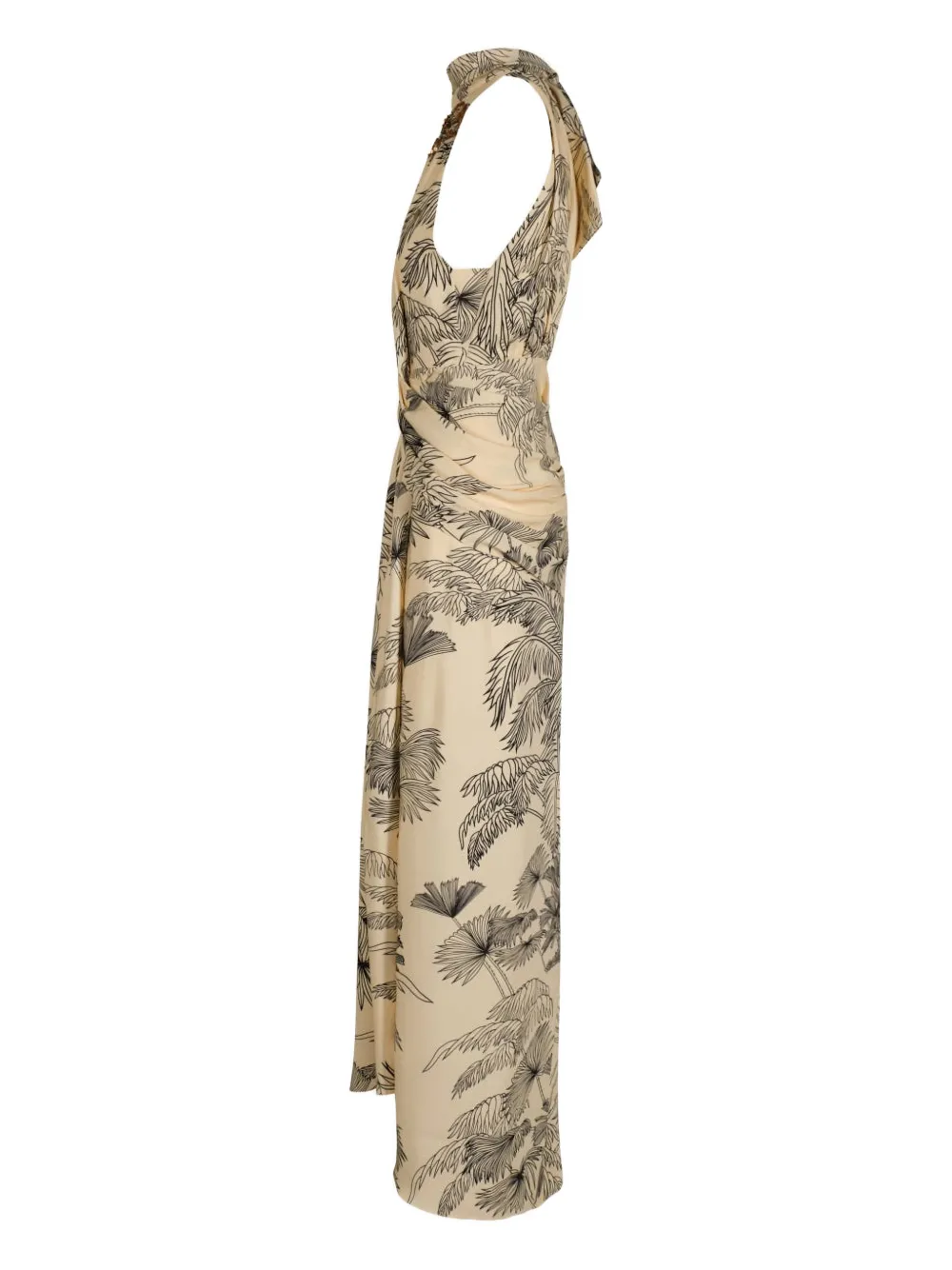 Johanna Ortiz Excepcionalidad jurk Beige
