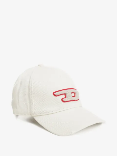 Diesel logo-patch baseball cap