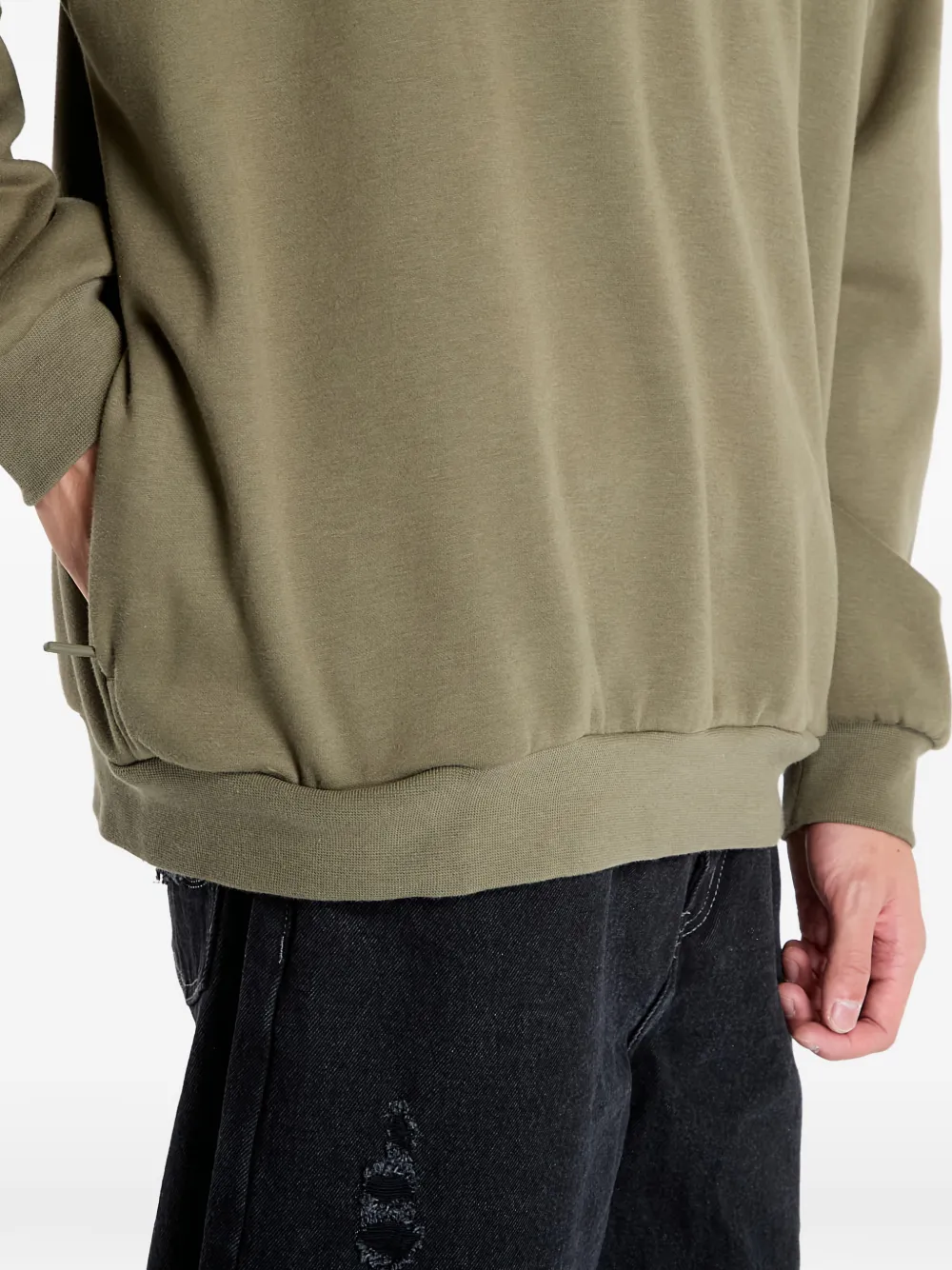 Adidas Originals Basketball-logo Hoodie In Green