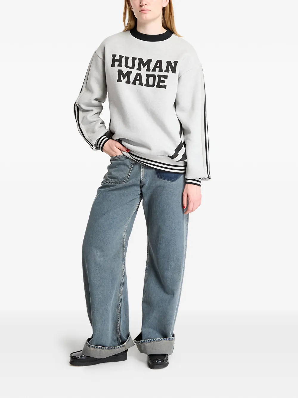 Human Made elbow-patch sweatshirt | Sweaters | Image 2