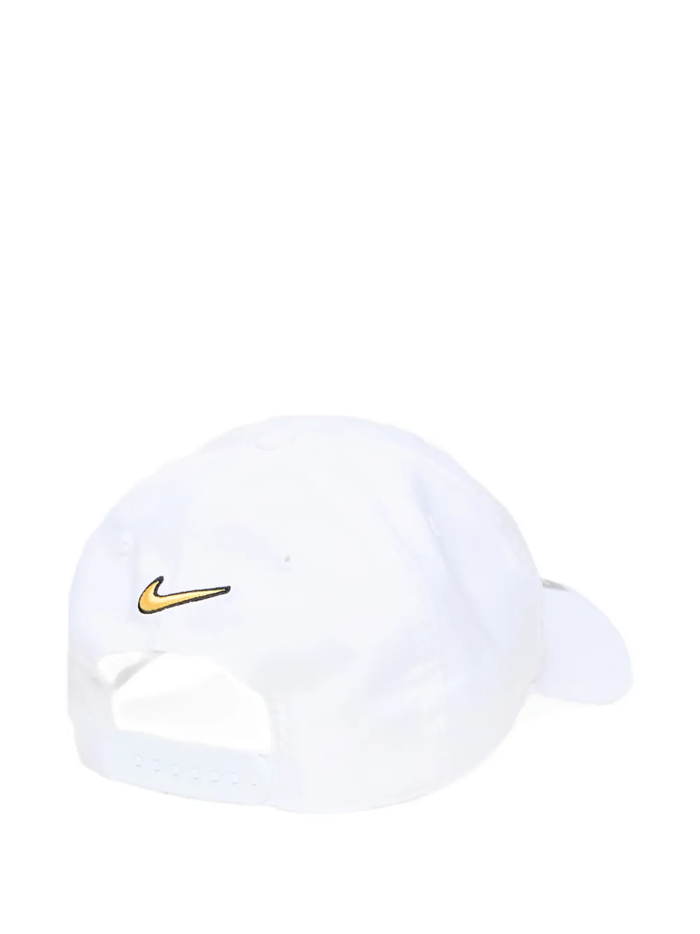 Nike Club Cap Logo Patch Baseball Cap In White