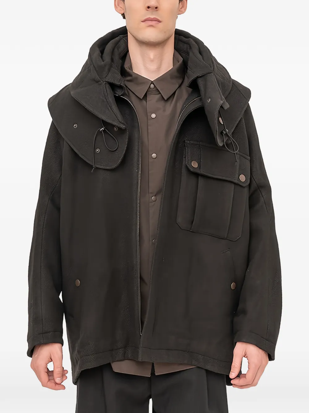 Devoa hooded pocketed parka | Parkas | Image 2