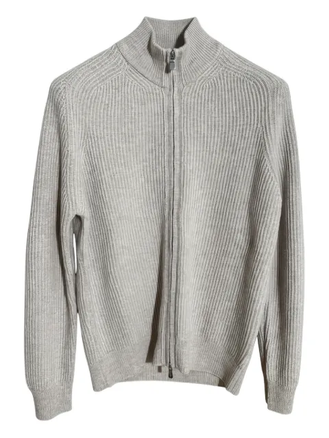 MASQ ribbed-knit cardigan