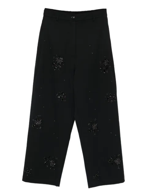 Cordera beaded-embellishment trousers