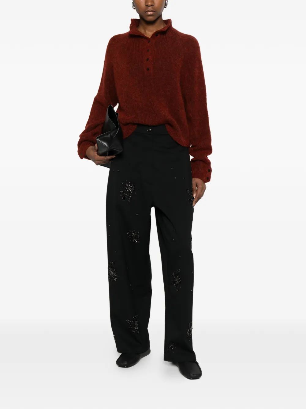 Cordera button-up sweater | Knitted Sweaters | Image 2