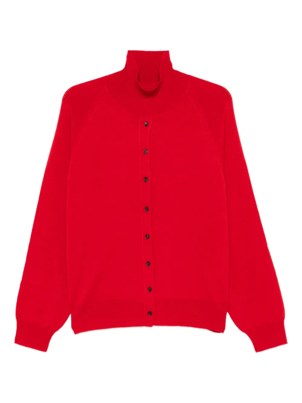 Cordera roll-neck cardigan | Red | Image 1