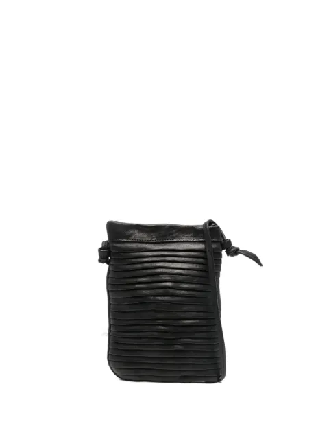 SOMMET pleated knot cross body bag