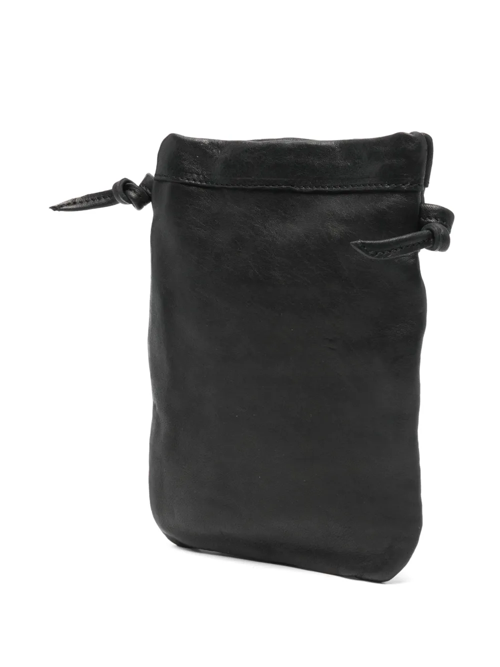  Sommet Pleated Knot Cross Body Bag - Black 